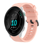 Cinturino in silicone morbido tinta unita da 20 mm, For Garmin Approach S40, For Garmin Forerunner 158