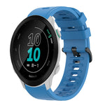 Cinturino in silicone morbido tinta unita da 20 mm, For Garmin Approach S40, For Garmin Forerunner 158