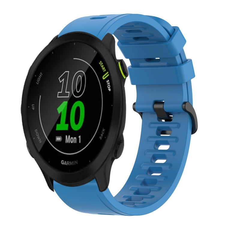 Cinturino in silicone morbido tinta unita da 20 mm, For Garmin Forerunner 55, For Garmin Venu