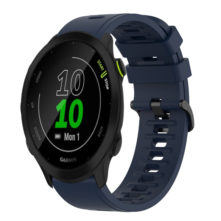 Cinturino in silicone morbido tinta unita da 20 mm, For Garmin Forerunner 55, For Garmin Venu