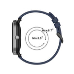 Cinturino in silicone morbido tinta unita da 20 mm, For Garmin Forerunner 55, For Garmin Venu