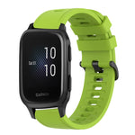 Cinturino in silicone morbido tinta unita da 20 mm, For Garmin Venu SQ, For Garminmove Luxe