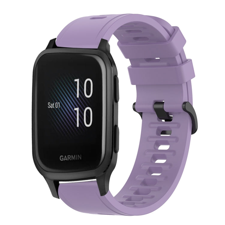 Cinturino in silicone morbido tinta unita da 20 mm, For Garmin Venu SQ, For Garminmove Luxe