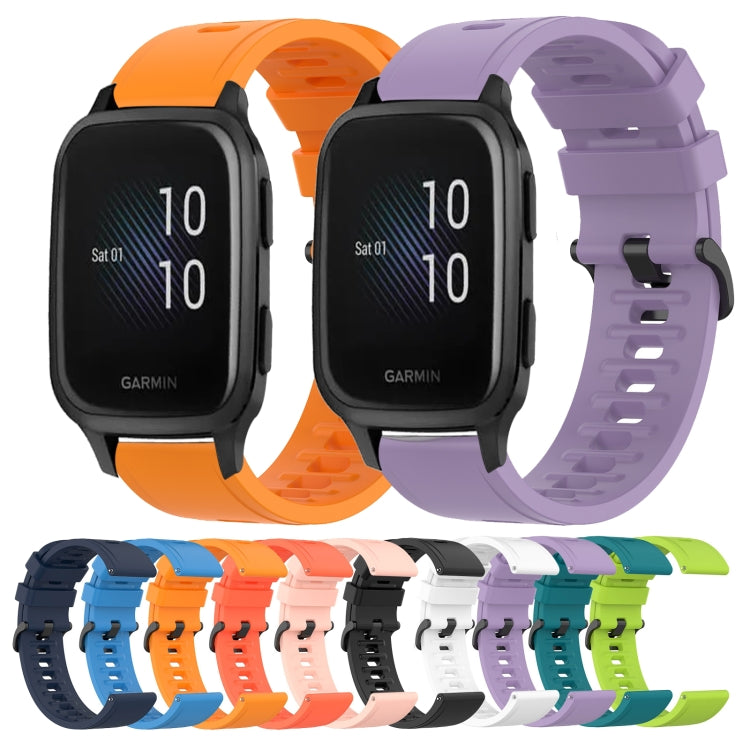 Cinturino in silicone morbido tinta unita da 20 mm, For Garmin Venu SQ, For Garminmove Luxe