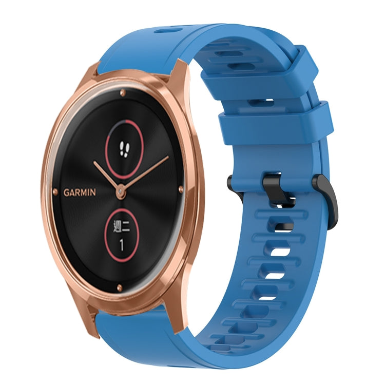 Cinturino in silicone morbido tinta unita da 20 mm, For Garmin Venu SQ, For Garminmove Luxe