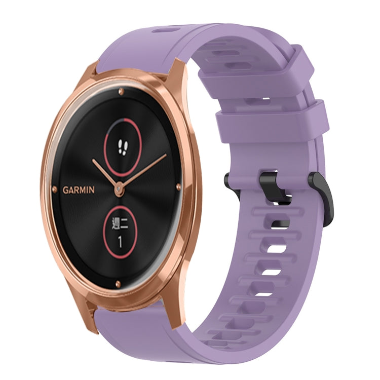 Cinturino in silicone morbido tinta unita da 20 mm, For Garmin Venu SQ, For Garminmove Luxe