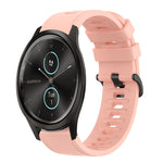 Cinturino in silicone morbido tinta unita da 20 mm, For Garmin Garminmove Style, For Garmin Forerunner 645 Music