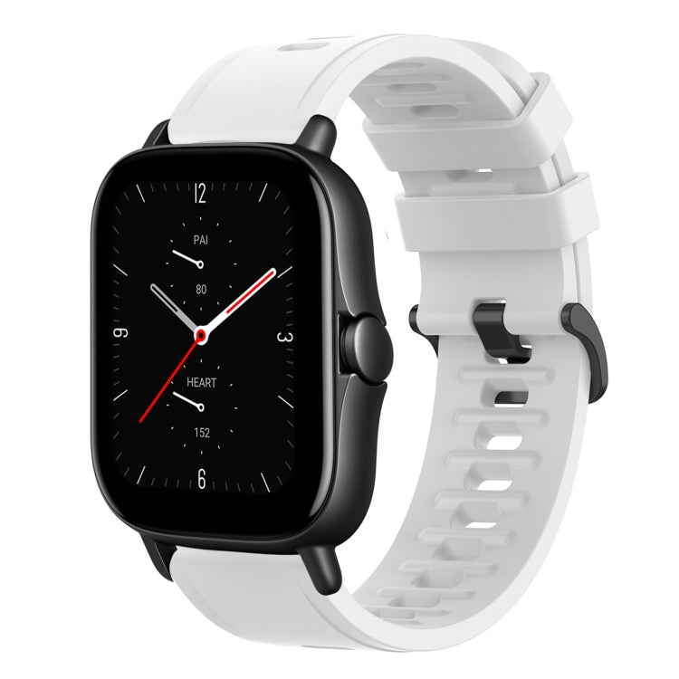 Cinturino in silicone morbido tinta unita da 20 mm, For Amazfit GTS 3, For Amazfit GTS 2E