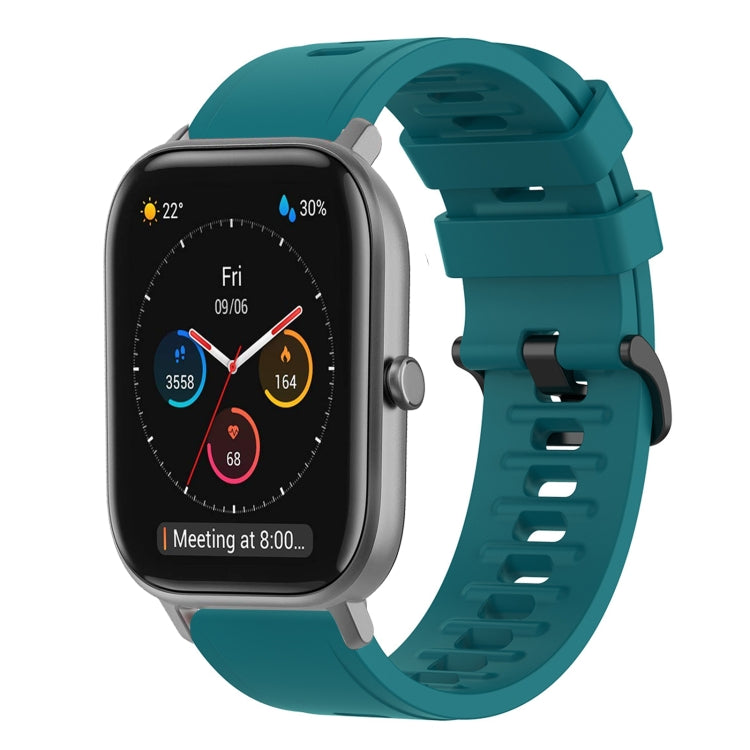 Cinturino in silicone morbido tinta unita da 20 mm, For Amazfit GTS, For Amazfit GTR 42mm