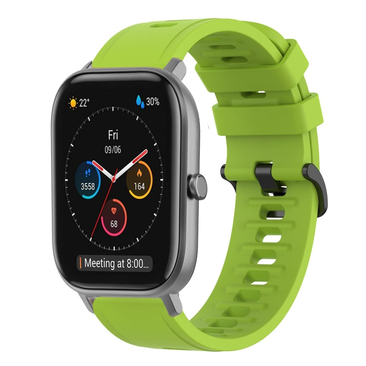 Cinturino in silicone morbido tinta unita da 20 mm, For Amazfit GTS, For Amazfit GTR 42mm