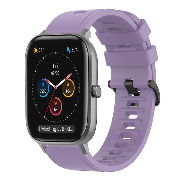 Cinturino in silicone morbido tinta unita da 20 mm, For Amazfit GTS, For Amazfit GTR 42mm