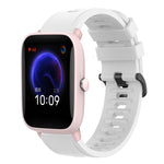 Cinturino in silicone morbido tinta unita da 20 mm, For Amazfit Pop Pro, For Amazfit Pop