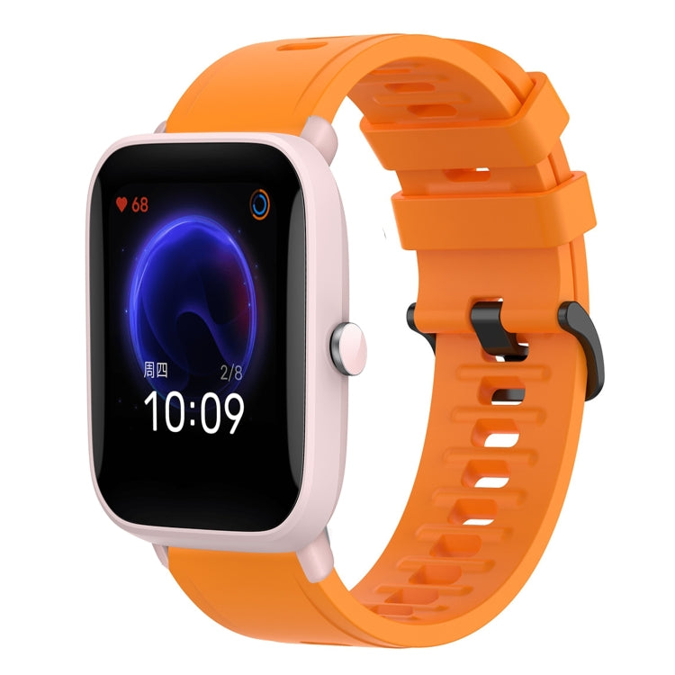 Cinturino in silicone morbido tinta unita da 20 mm, For Amazfit Pop Pro, For Amazfit Pop