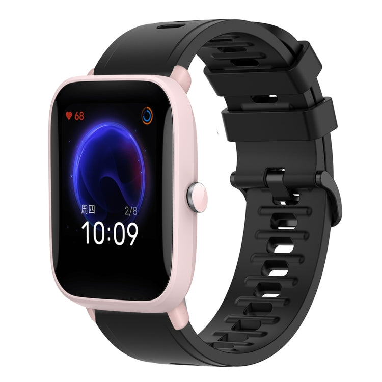 Cinturino in silicone morbido tinta unita da 20 mm, For Amazfit Pop Pro, For Amazfit Pop