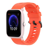 Cinturino in silicone morbido tinta unita da 20 mm, For Amazfit Pop Pro, For Amazfit Pop