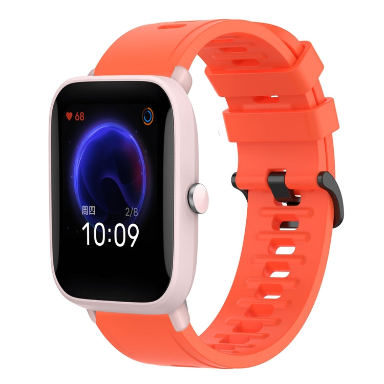 Cinturino in silicone morbido tinta unita da 20 mm, For Amazfit Pop Pro, For Amazfit Pop