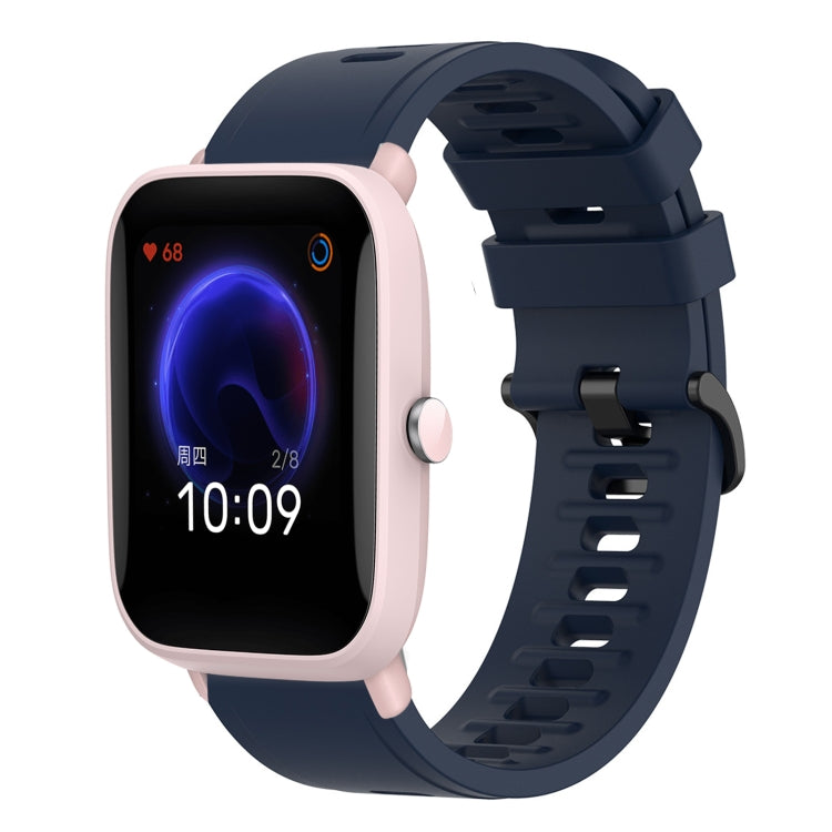 Cinturino in silicone morbido tinta unita da 20 mm, For Amazfit Pop Pro, For Amazfit Pop