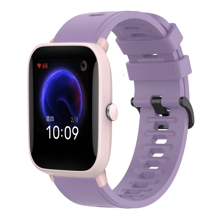 Cinturino in silicone morbido tinta unita da 20 mm, For Amazfit Pop Pro, For Amazfit Pop