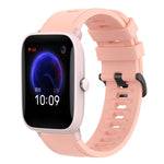Cinturino in silicone morbido tinta unita da 20 mm, For Amazfit Pop Pro, For Amazfit Pop