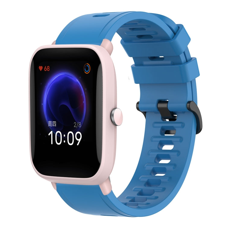 Cinturino in silicone morbido tinta unita da 20 mm, For Amazfit Pop Pro, For Amazfit Pop