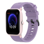 Cinturino in silicone morbido tinta unita da 20 mm, For Amazfit Pop Pro, For Amazfit Pop