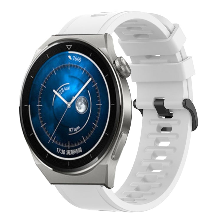 Cinturino in silicone morbido tinta unita da 20 mm, For Huawei Watch GT3 Pro 43mm, For Huawei Watch GT3 42mm