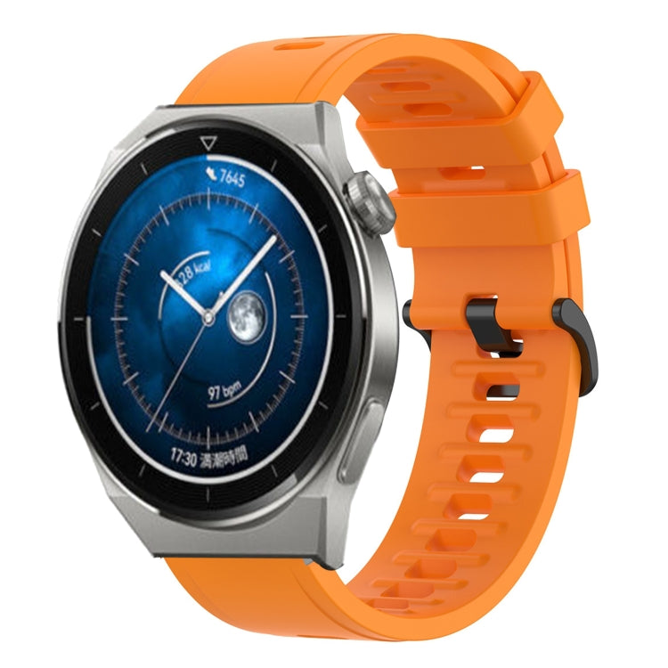 Cinturino in silicone morbido tinta unita da 20 mm, For Huawei Watch GT3 Pro 43mm, For Huawei Watch GT3 42mm