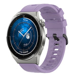 Cinturino in silicone morbido tinta unita da 20 mm, For Huawei Watch GT3 Pro 43mm, For Huawei Watch GT3 42mm