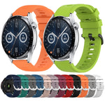 Cinturino in silicone morbido tinta unita da 20 mm, For Huawei Watch GT3 Pro 43mm, For Huawei Watch GT3 42mm