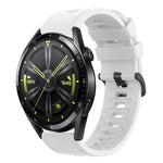 Cinturino in silicone morbido tinta unita da 20 mm, For Huawei Watch GT3 Pro 43mm, For Huawei Watch GT3 42mm