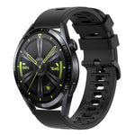 Cinturino in silicone morbido tinta unita da 20 mm, For Huawei Watch GT3 Pro 43mm, For Huawei Watch GT3 42mm