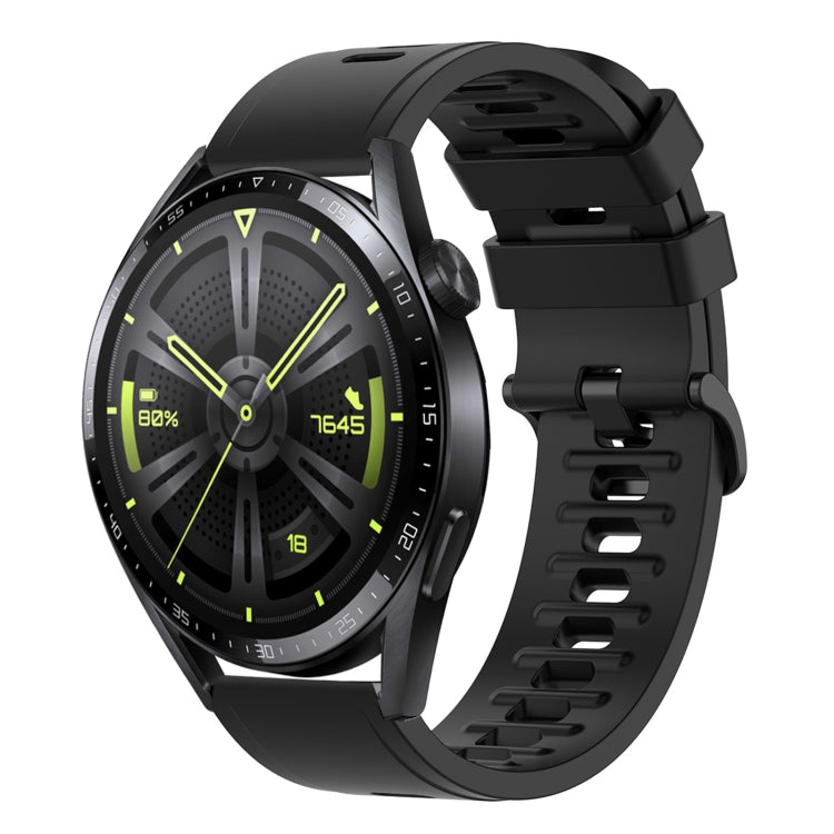 Cinturino in silicone morbido tinta unita da 20 mm, For Huawei Watch GT3 Pro 43mm, For Huawei Watch GT3 42mm