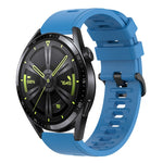 Cinturino in silicone morbido tinta unita da 20 mm, For Huawei Watch GT3 Pro 43mm, For Huawei Watch GT3 42mm