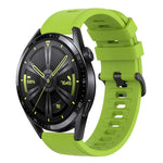 Cinturino in silicone morbido tinta unita da 20 mm, For Huawei Watch GT3 Pro 43mm, For Huawei Watch GT3 42mm