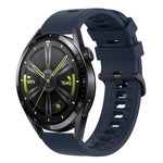 Cinturino in silicone morbido tinta unita da 20 mm, For Huawei Watch GT3 Pro 43mm, For Huawei Watch GT3 42mm