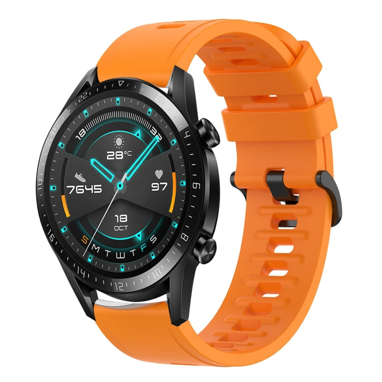 Cinturino in silicone morbido tinta unita da 20 mm, For Huawei Watch GT2 42mm, For Huawei Watch 2