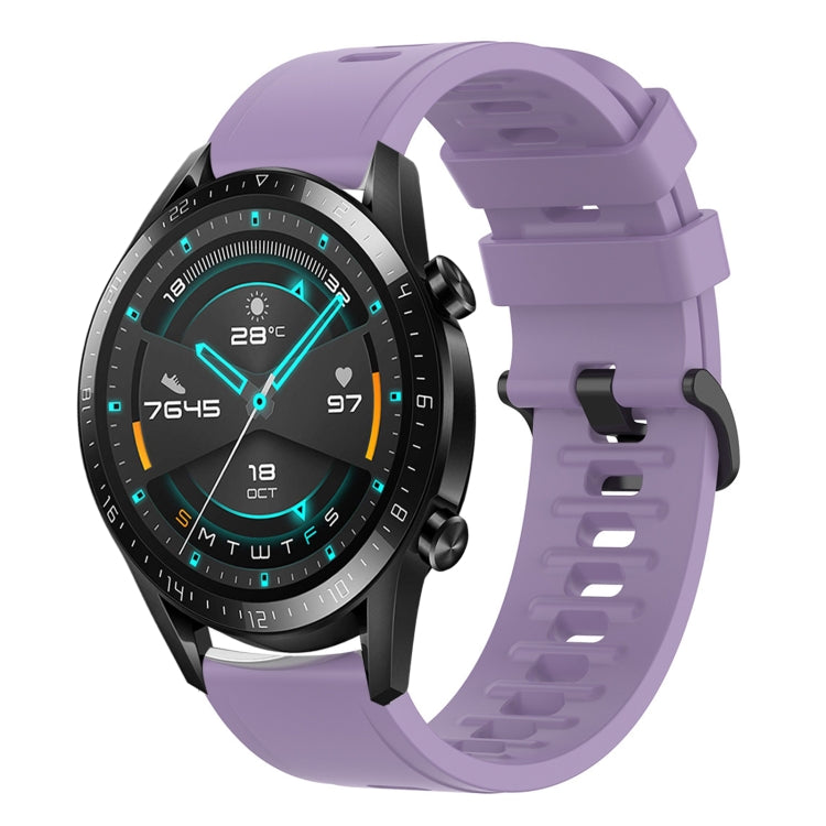Cinturino in silicone morbido tinta unita da 20 mm, For Huawei Watch GT2 42mm, For Huawei Watch 2