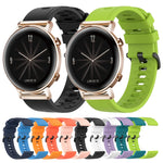 Cinturino in silicone morbido tinta unita da 20 mm, For Huawei Watch GT2 42mm, For Huawei Watch 2