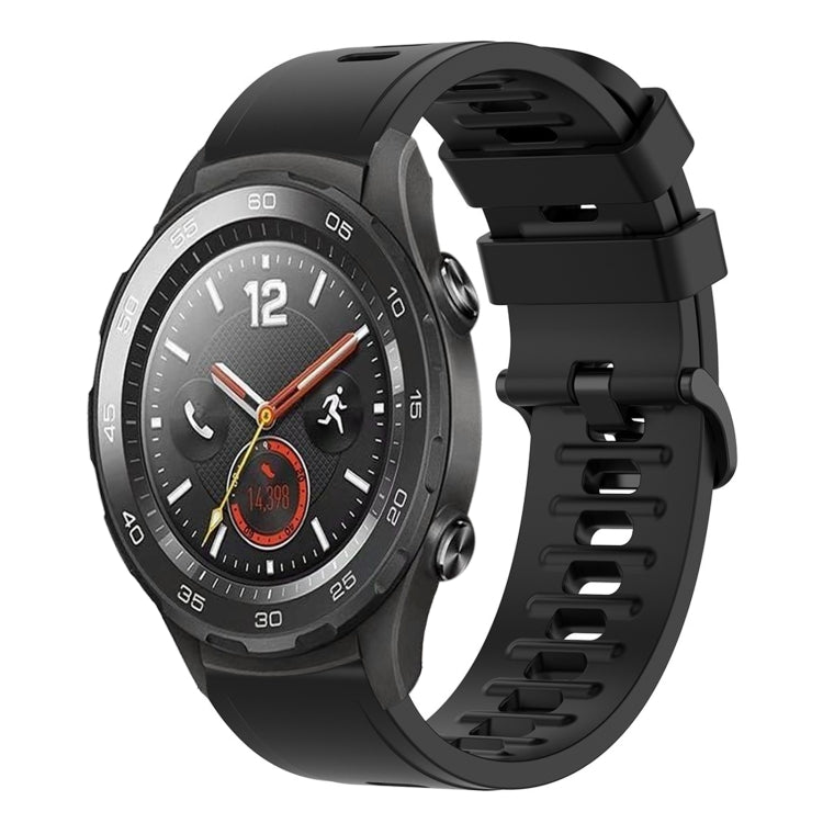Cinturino in silicone morbido tinta unita da 20 mm, For Huawei Watch GT2 42mm, For Huawei Watch 2