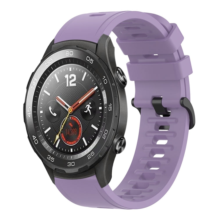 Cinturino in silicone morbido tinta unita da 20 mm, For Huawei Watch GT2 42mm, For Huawei Watch 2