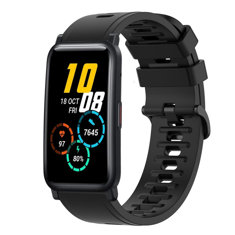 Cinturino in silicone morbido tinta unita da 20 mm, For Honor Watch ES, For Honor MagicWatch2 42mm