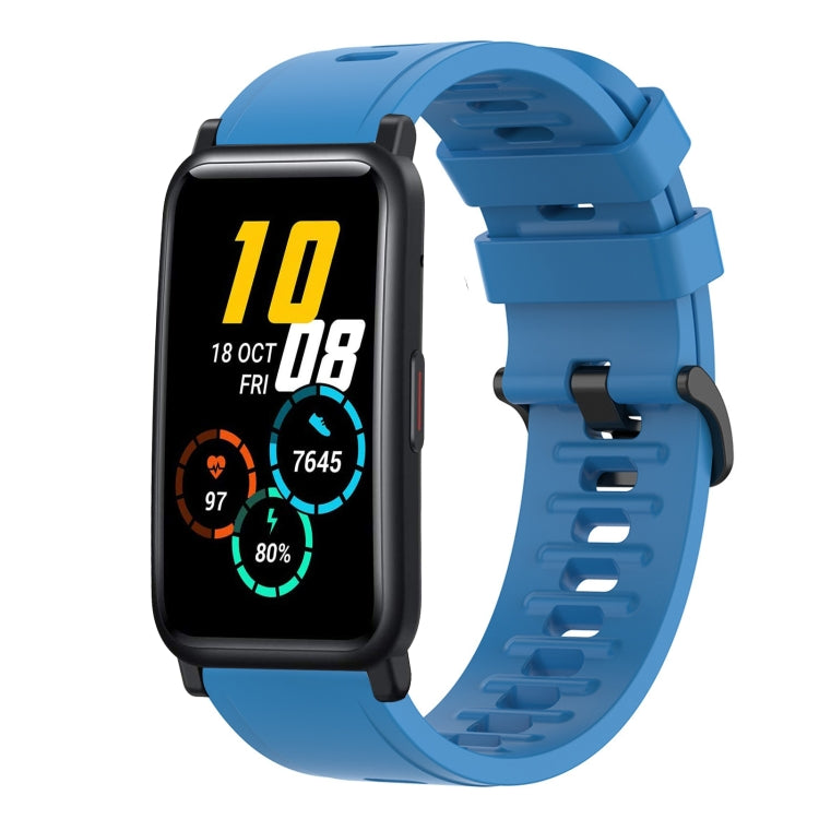 Cinturino in silicone morbido tinta unita da 20 mm, For Honor Watch ES, For Honor MagicWatch2 42mm