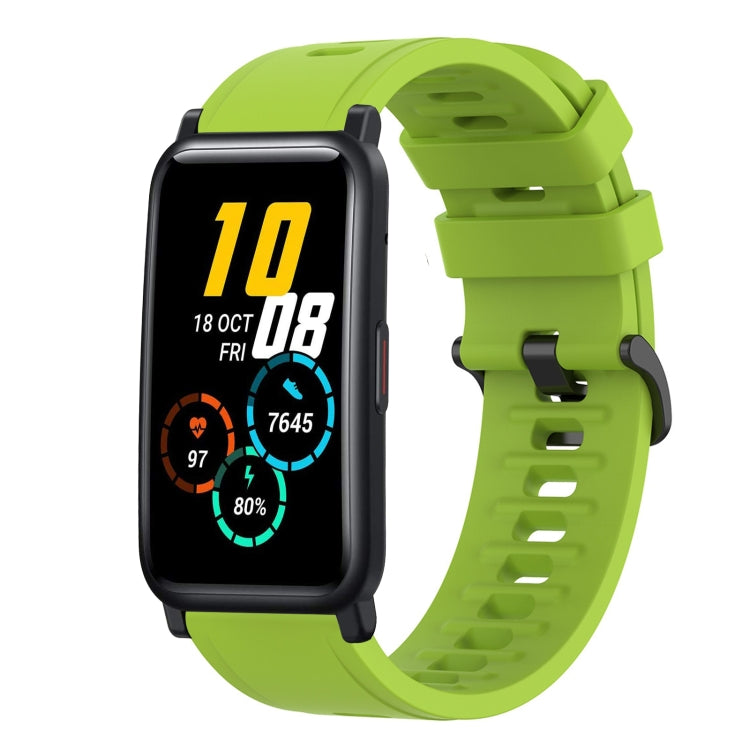 Cinturino in silicone morbido tinta unita da 20 mm, For Honor Watch ES, For Honor MagicWatch2 42mm