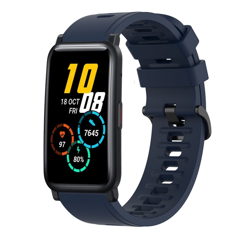 Cinturino in silicone morbido tinta unita da 20 mm, For Honor Watch ES, For Honor MagicWatch2 42mm