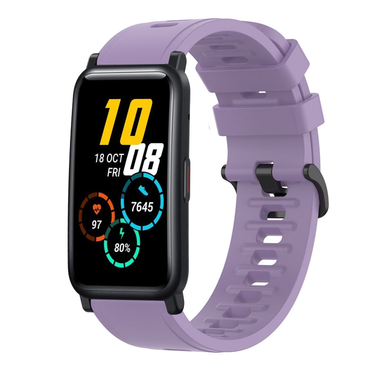 Cinturino in silicone morbido tinta unita da 20 mm, For Honor Watch ES, For Honor MagicWatch2 42mm