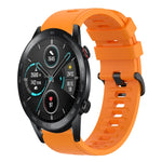 Cinturino in silicone morbido tinta unita da 20 mm, For Honor Watch ES, For Honor MagicWatch2 42mm