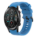 Cinturino in silicone morbido tinta unita da 20 mm, For Honor Watch ES, For Honor MagicWatch2 42mm