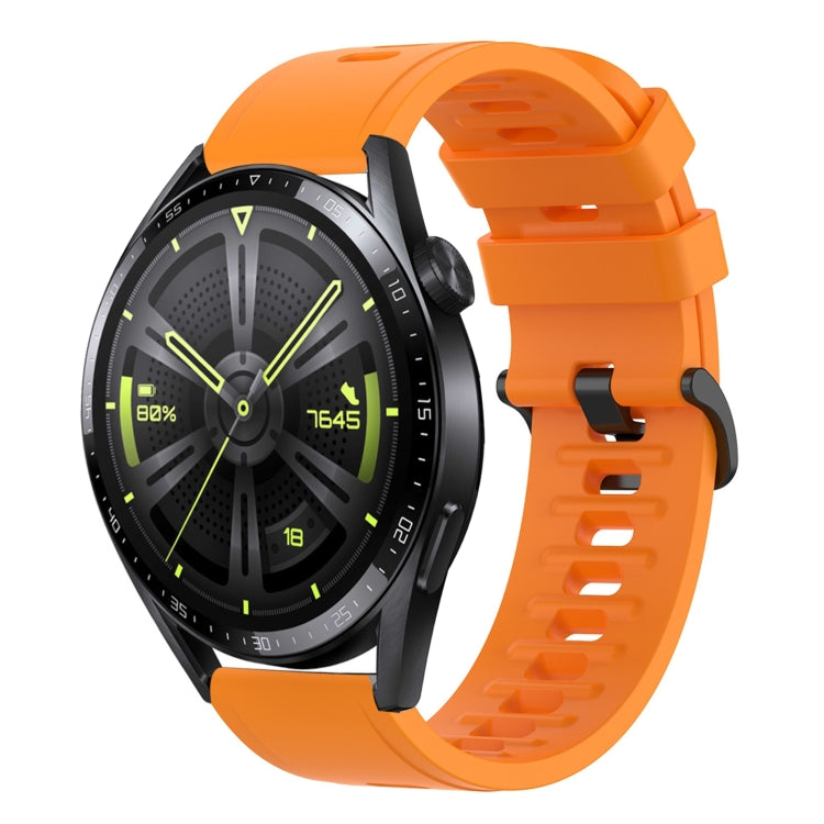 Cinturino in silicone morbido tinta unita da 22 mm, For Huawei Watch GT3 Pro 46mm, For Huawei Watch GT3 46mm