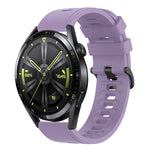 Cinturino in silicone morbido tinta unita da 22 mm, For Huawei Watch GT3 Pro 46mm, For Huawei Watch GT3 46mm