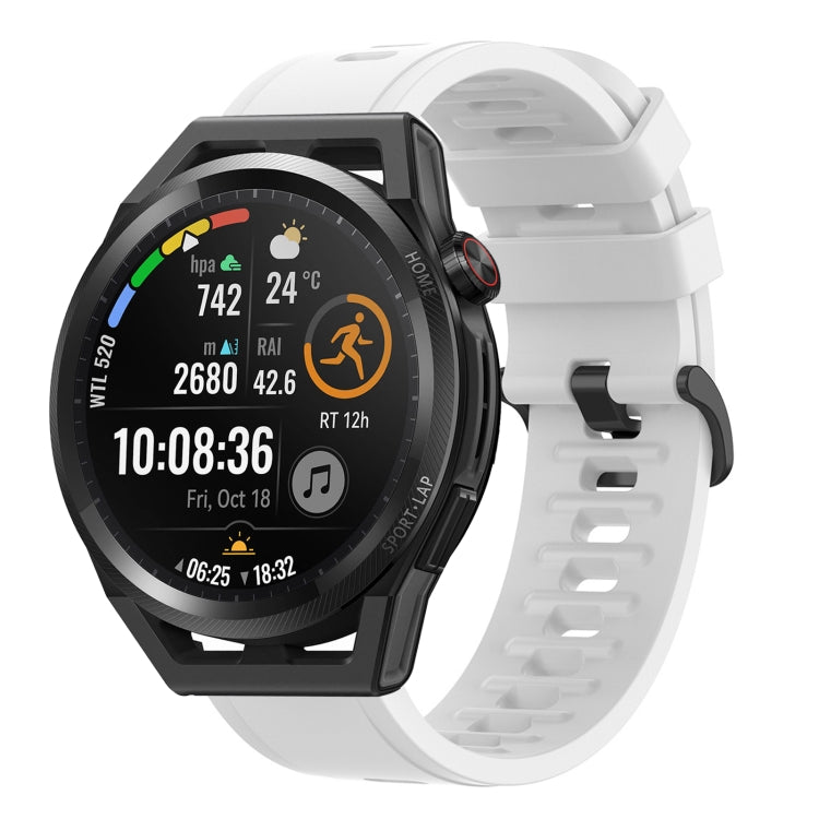 Cinturino in silicone morbido tinta unita da 22 mm, For Huawei Watch GT Runner, For Huawei Watch 3